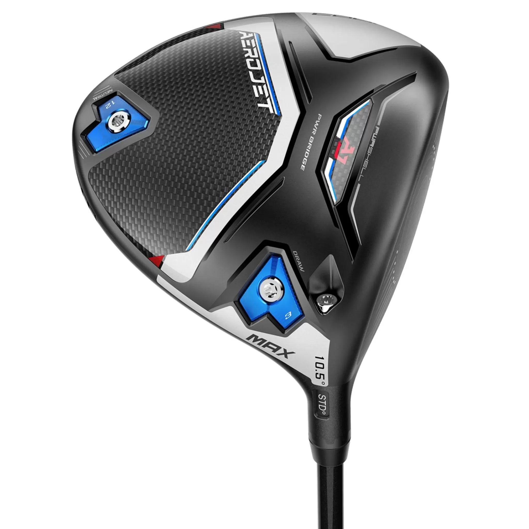 cobra Aerojet Max Driver Helium Nanocore Rh Mns, Golfkolle, Driver, Herre, Hoyre
