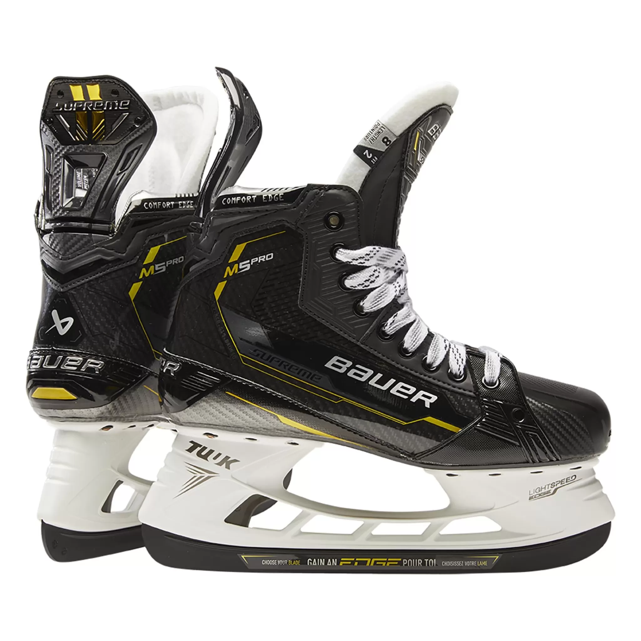 bauer S22 Ss Supreme M5 Pro Skate - Int 23/24, Hockeyskoyte Unisex