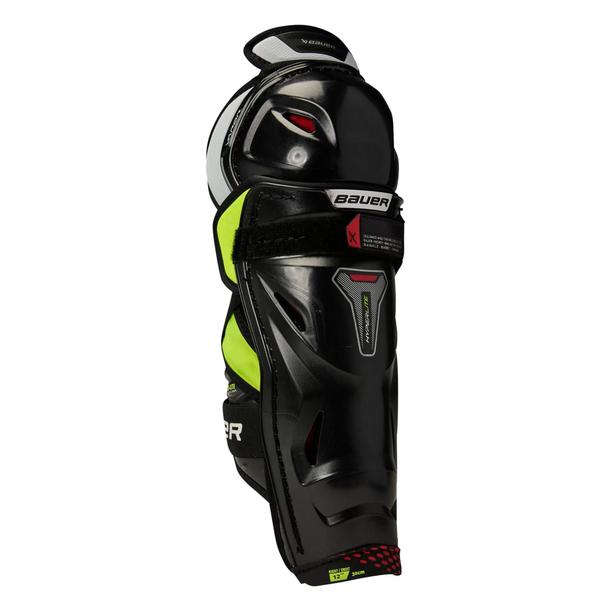 bauer S22 Vapor Hyperlite Shin Guard - Jr 23/24, Leggbeskytter Junior