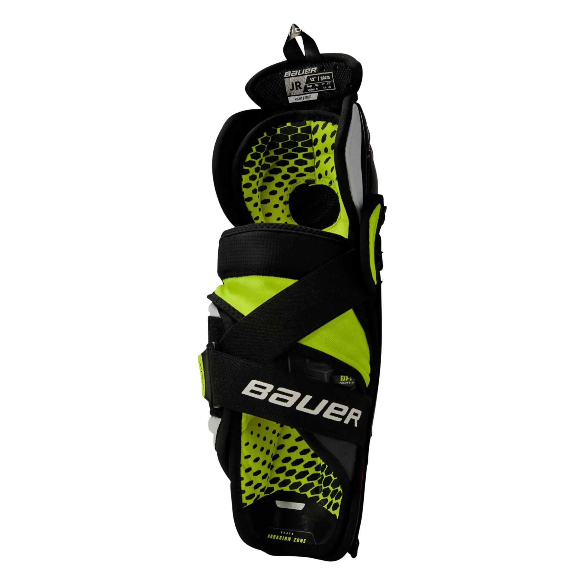 bauer S22 Vapor Hyperlite Shin Guard - Jr 23/24, Leggbeskytter Junior