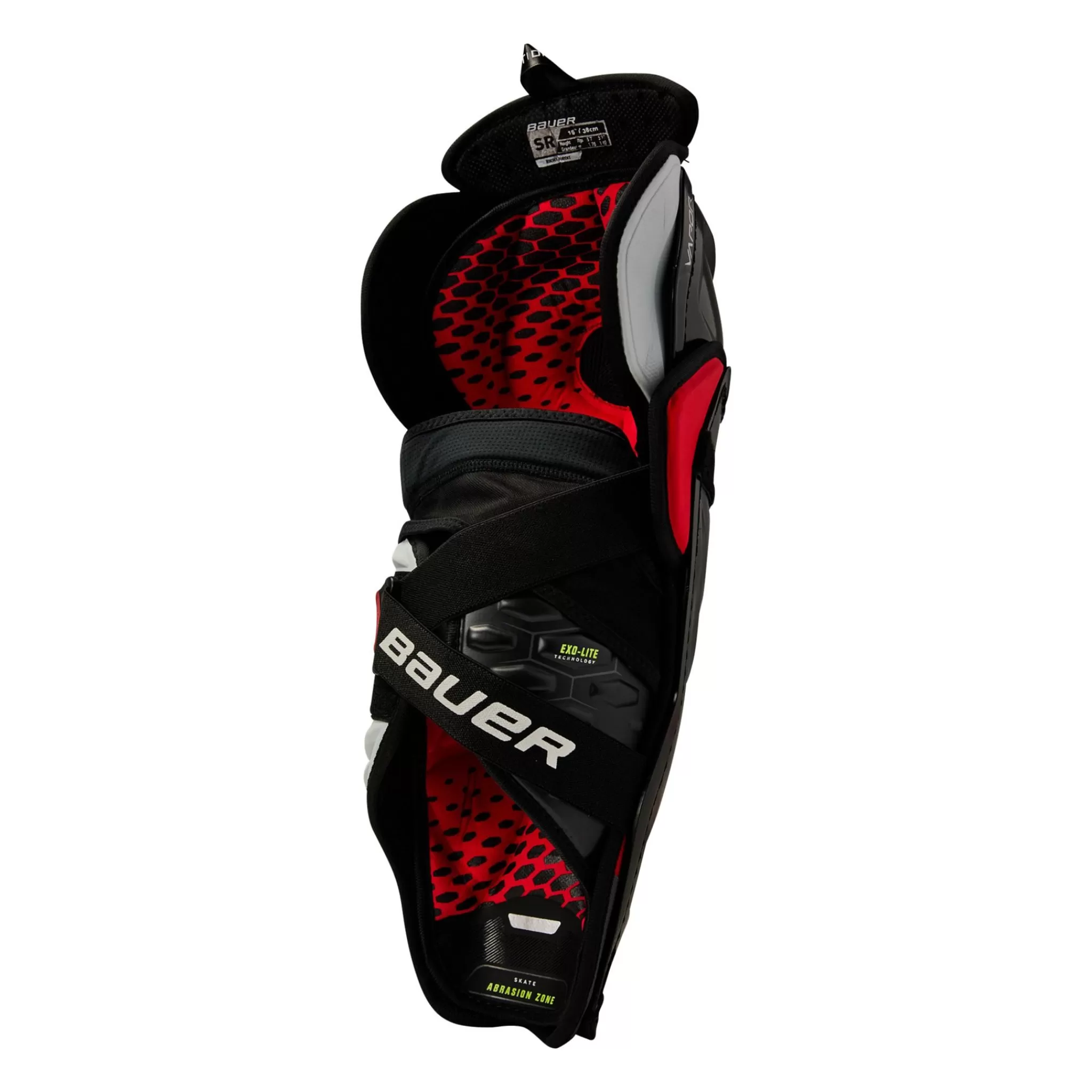 bauer S22 Vapor Hyperlite Shin Guard - Sr 23/24, Leggbeskytter Senior