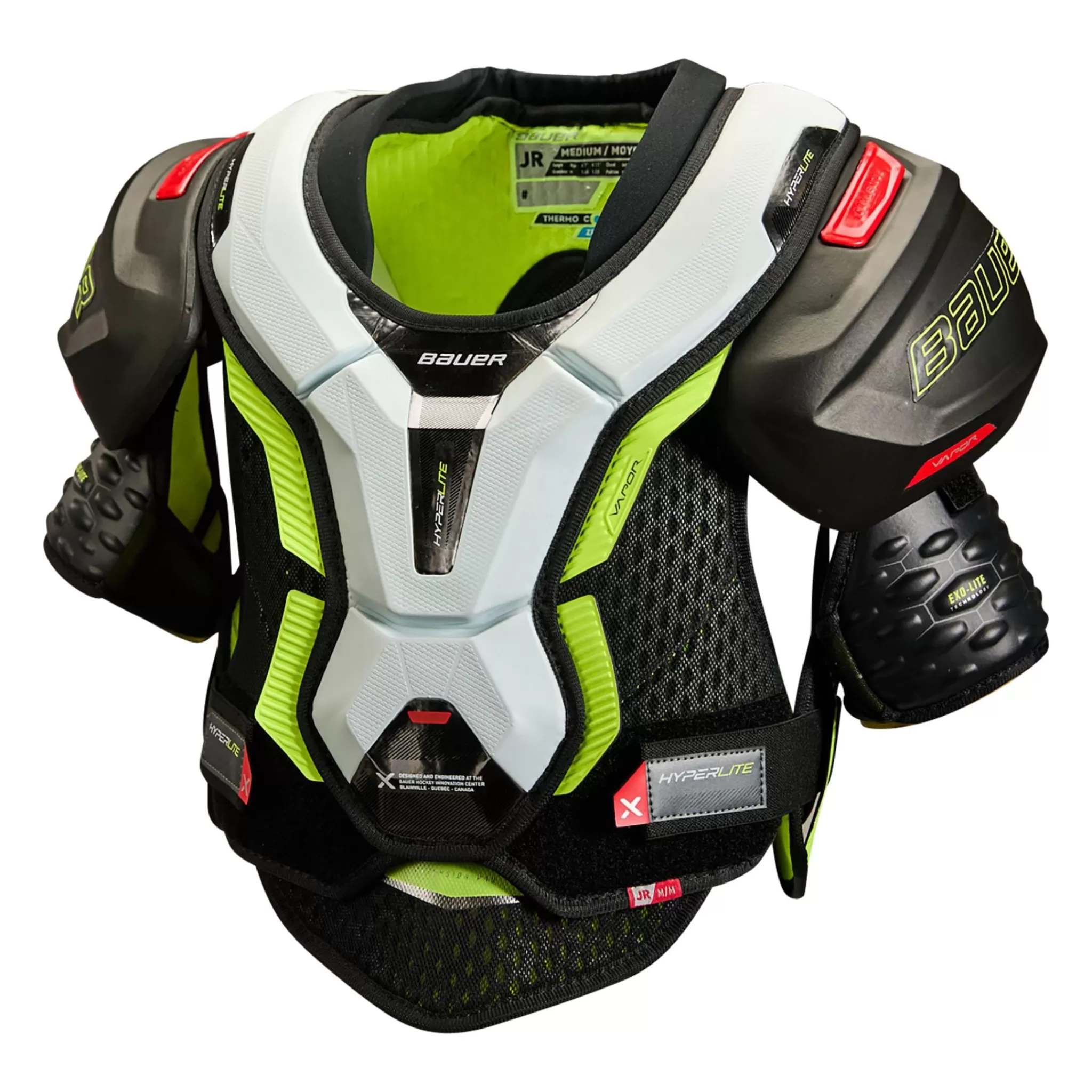 bauer S22 Vapor Hyperlite Shoulder Pad - Jr 23/24, Skulderbeskyttelse Junior