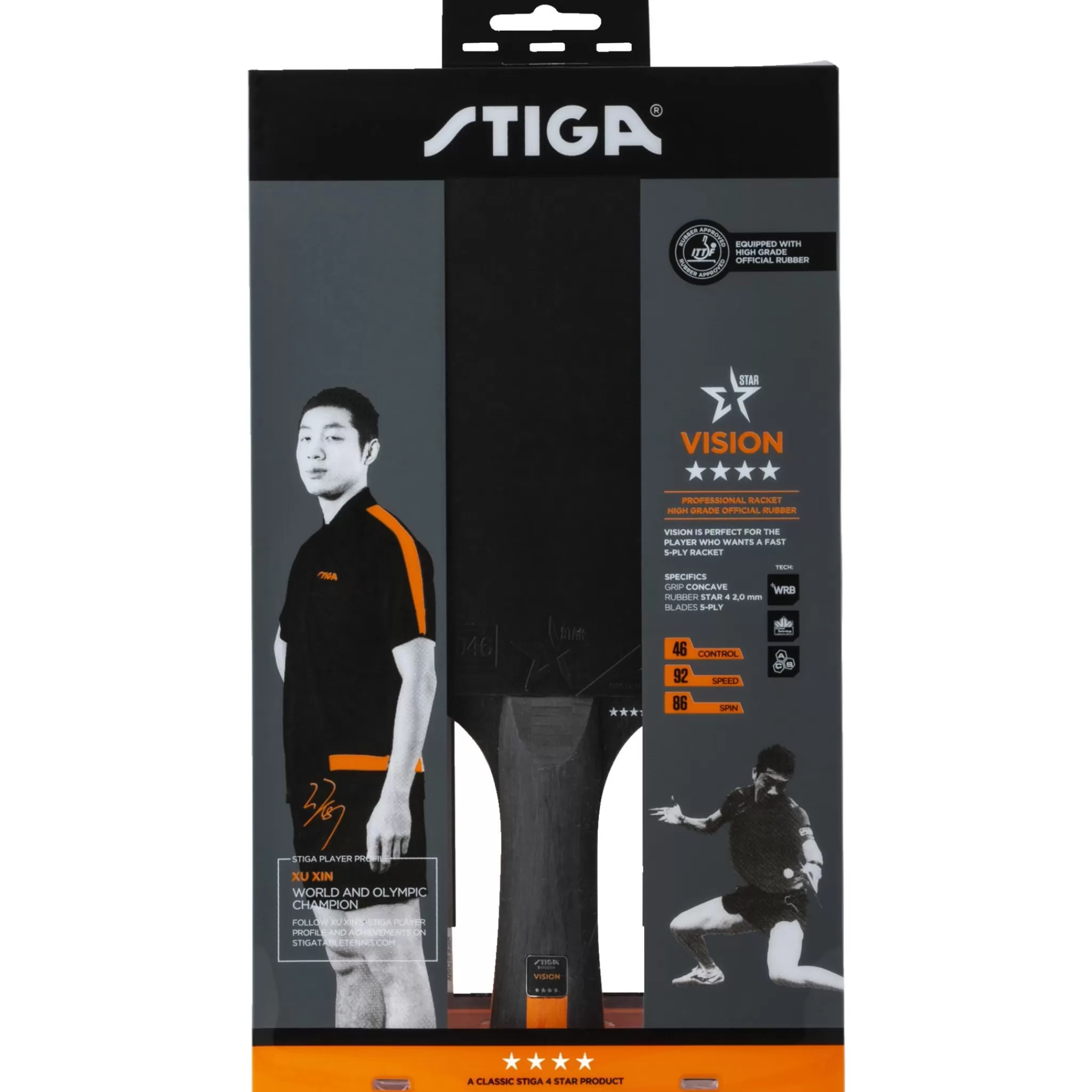 stiga Vision 4-Star, Bordtennisracket