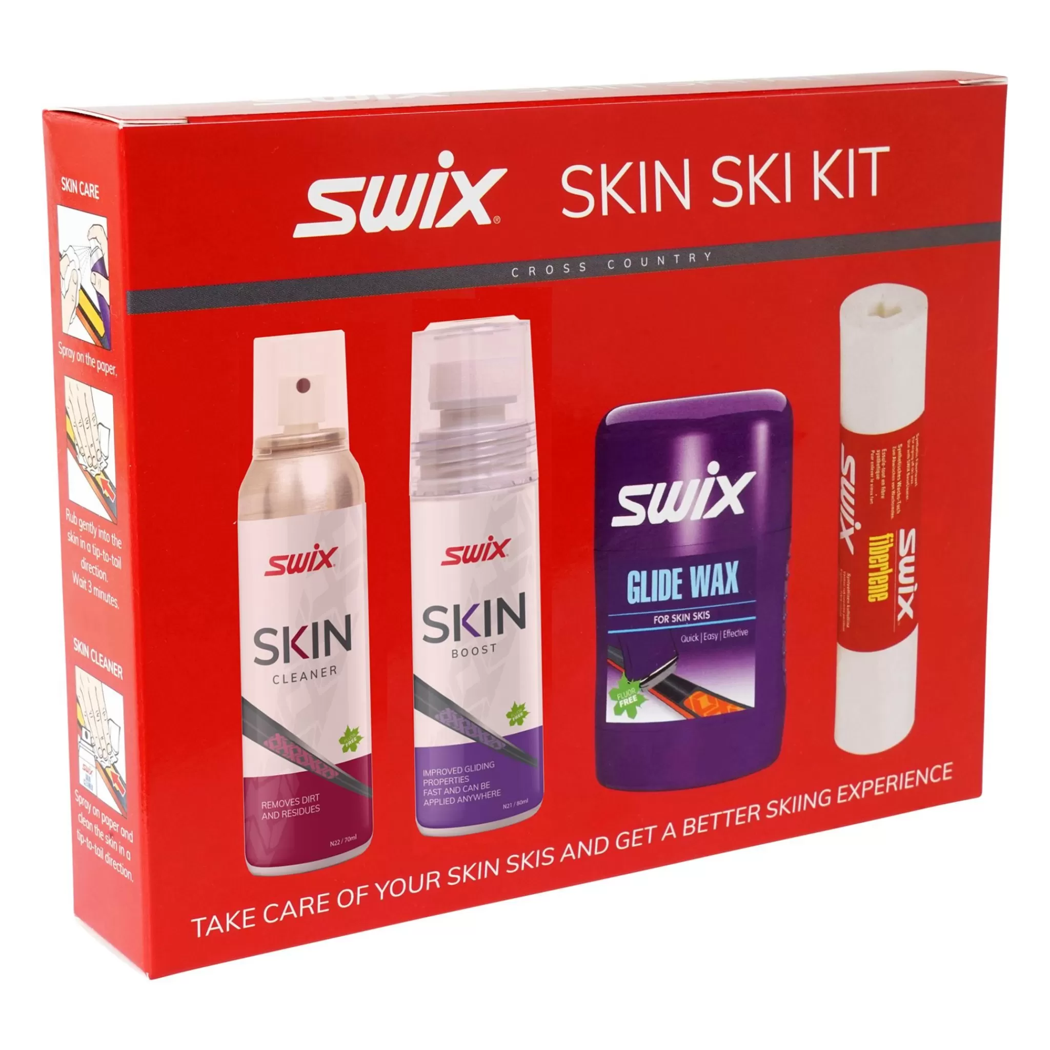 swix Wax Kit P15N Skin Care Set 23/24, Vedlikeholdssett Felleski